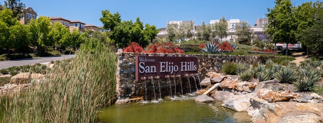 Map of San Elijo Hills and San Marcos, CA showing the three Firewise zones